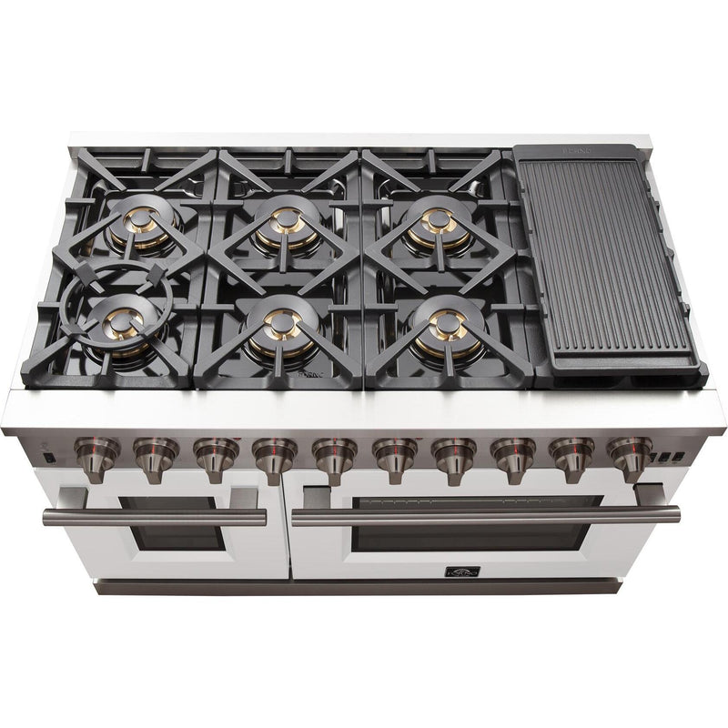  Forno Capriasca Alta Qualita 48-inch Freestanding Gas Range with Convection Technology FFSGS6260-48 IMAGE 4