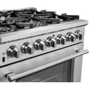  Forno Capriasca Alta Qualita 36-inch Freestanding Gas Range with Convection Technology FFSGS6260-36 IMAGE 4