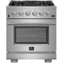  Forno Capriasca Alta Qualita 30-inch Freestanding Gas Range with Convection Technology FFSGS6260-30 IMAGE 1