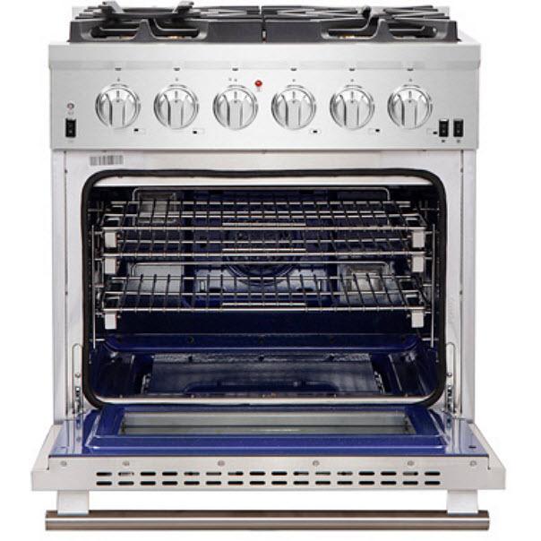  Forno Capriasca Alta Qualita 30-inch Freestanding Gas Range with Convection Technology FFSGS6260-30 IMAGE 2