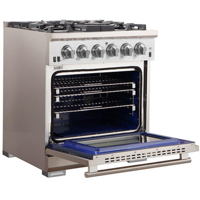  Forno Capriasca Alta Qualita 30-inch Freestanding Gas Range with Convection Technology FFSGS6260-30 IMAGE 3