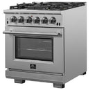  Forno Capriasca Alta Qualita 30-inch Freestanding Gas Range with Convection Technology FFSGS6260-30 IMAGE 4