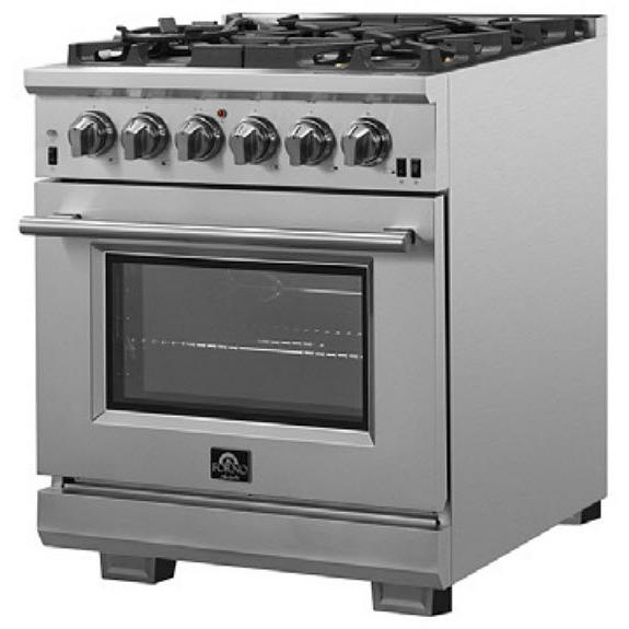  Forno Capriasca Alta Qualita 30-inch Freestanding Gas Range with Convection Technology FFSGS6260-30 IMAGE 4