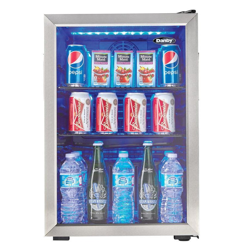 Danby 2.6 cu. ft. Freestanding Beverage Center DBC026A1BSSDB IMAGE 3