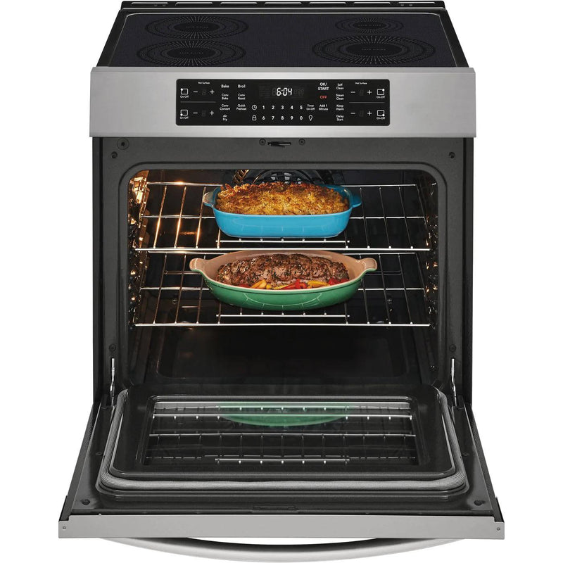 Frigidaire Gallery 30-inch Induction Range with Air Fry Technology CGIH3047VF IMAGE 8