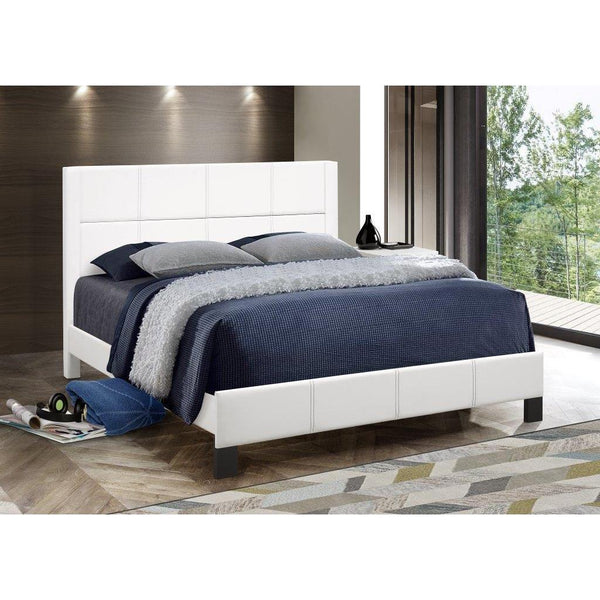 IFDC Queen Upholstered Platform Bed IF 5351 - 60 IMAGE 1