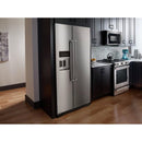  KitchenAid 22.6 cu ft. Counter-Depth Side-by-Side Refrigerator with Exterior Ice and Water Dispenser KRSC703HPS IMAGE 4