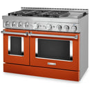  KitchenAid 48-inch Freestanding Dual Fuel Range with Even-Heat™ True Convection KFDC558JSC IMAGE 5
