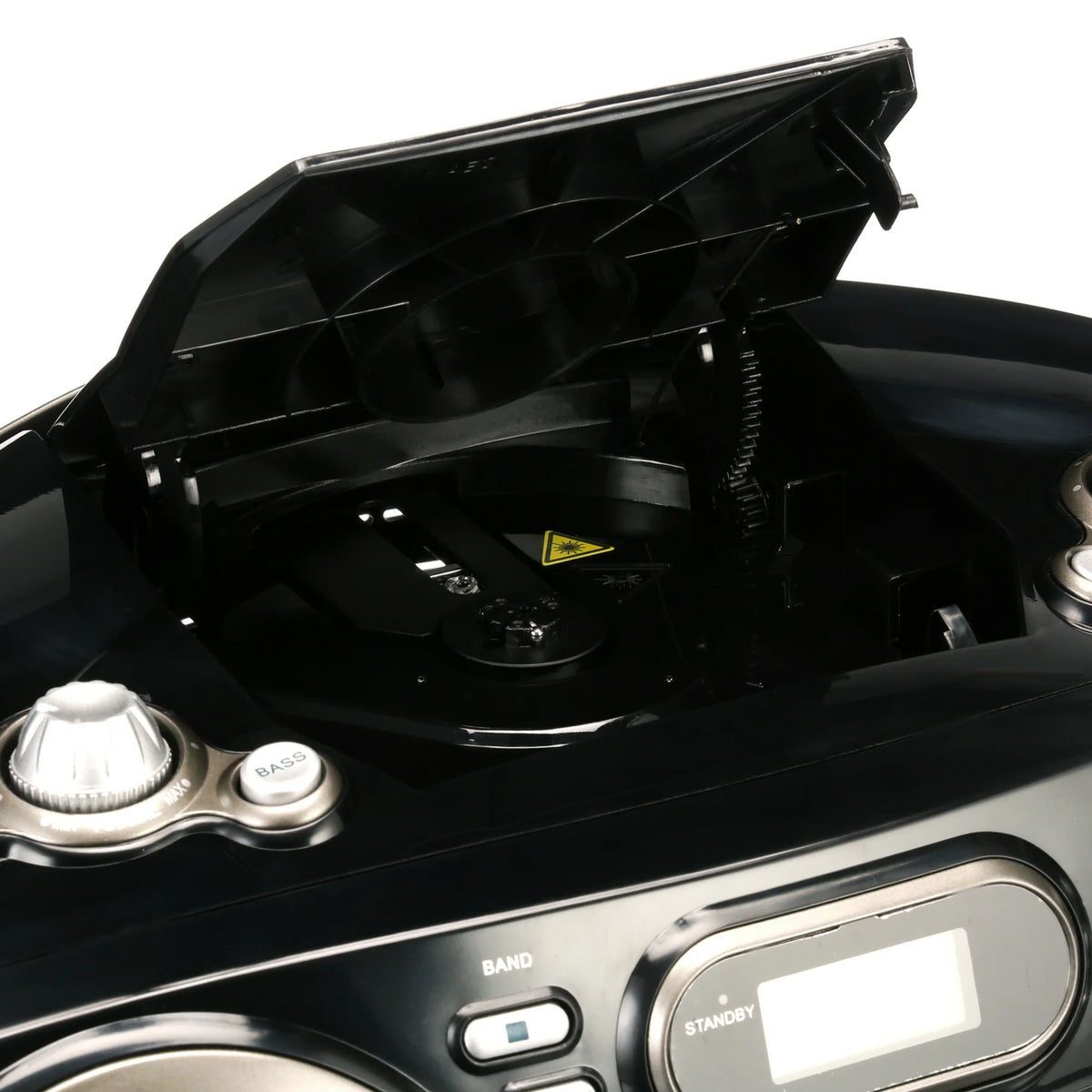 Sylvania AM/FM Portable Bluetooth CD Radio Boom Box (SRCD682BT)