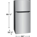Frigidaire 30-inch, 18.3 cu. ft. Freestanding Top Freezer Refrigerator LFTR1835VF IMAGE 5