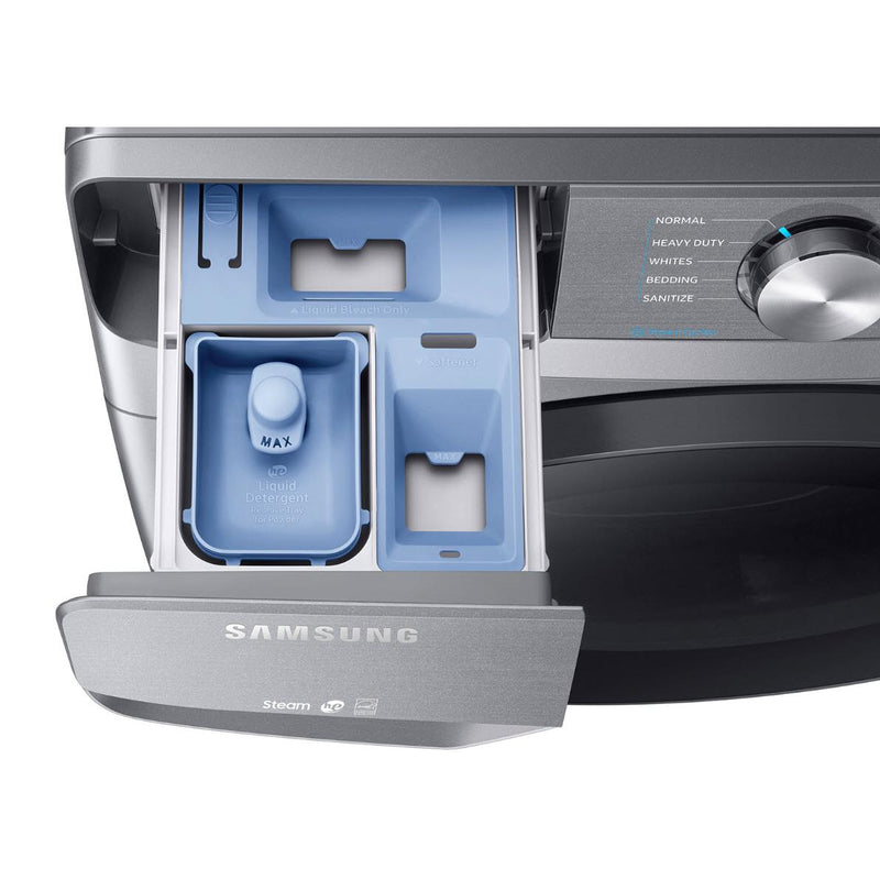 Samsung 5.2 cu.ft. Front Loading Washer with VRT Plus™ Technology WF45R6100AP/US IMAGE 3