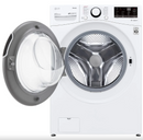 Laveuse secheuse à Chargement Frontal de 5,2 pi³ Blanche de LG WM3600HWA & DLE3600W [BOITE OUVERTE]