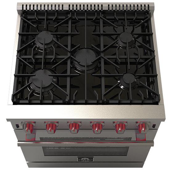  Forno 30-inch Freestanding Gas Range with 5 Burners FFSGS6239-30 IMAGE 2