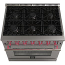  Forno 36-inch Freestanding Gas Range with 6 Burners FFSGS6239-36 IMAGE 17