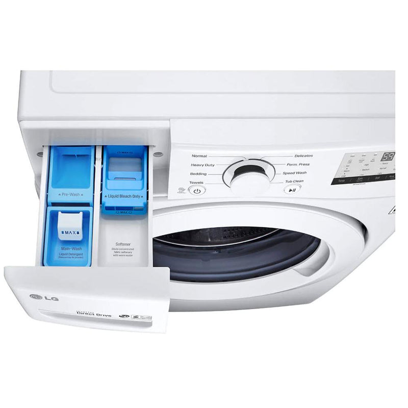 LG 5.2 cu. ft. Front Loading Washer with 6Motion™ Technology WM3400CW IMAGE 6