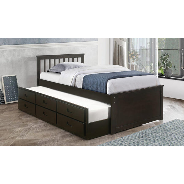 IFDC Kids Beds Trundle Bed IF-300E IMAGE 1