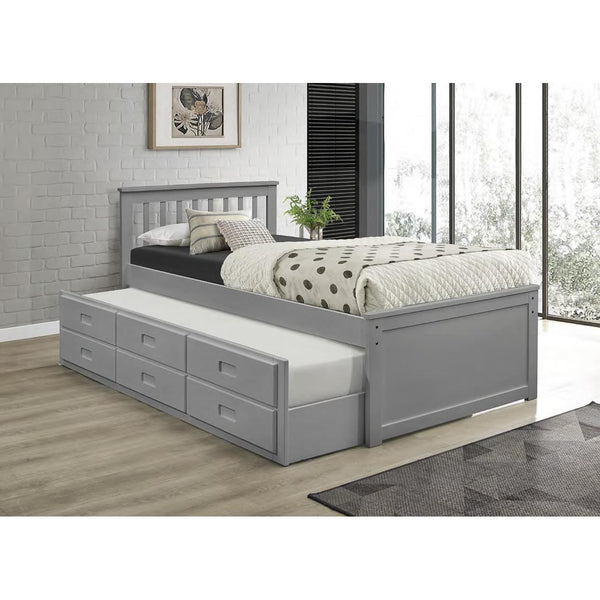 IFDC Kids Beds Trundle Bed IF-300G IMAGE 1