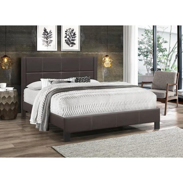 IFDC Queen Upholstered Platform Bed IF 5352 - 60 IMAGE 1