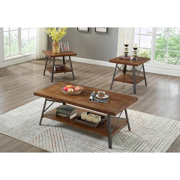 IFDC Occasional Table Set IF 2041 3 pc Coffee Table Set IMAGE 1