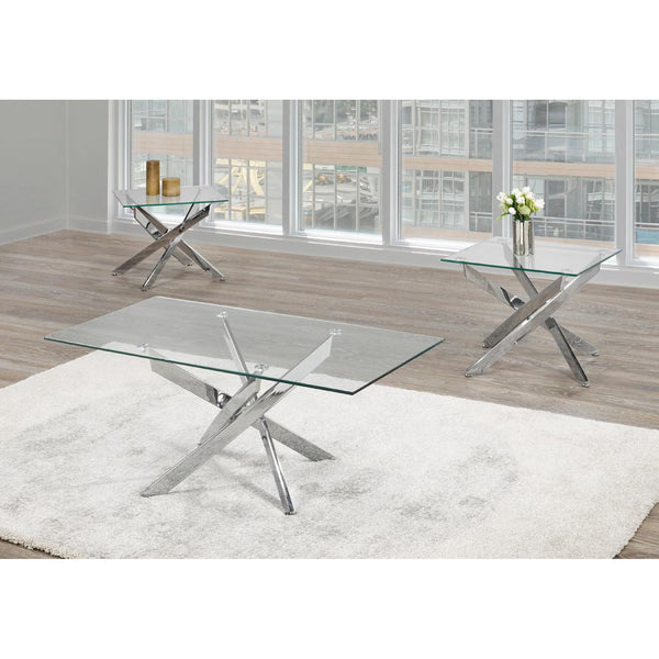 IFDC Occasional Table Set IF 2576 3 pc Coffee Table Set IMAGE 1