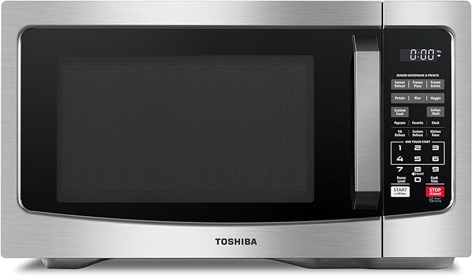 Toshiba ML-EM31P(SS)1CA 1.2 cu. ft. White Microwave Oven