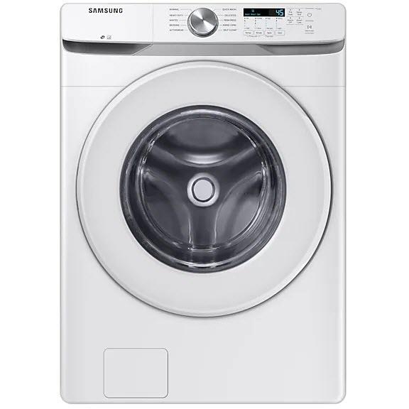Samsung 5.2 cu.ft. Front Loading washer with VRT Plus™ WF45T6000AW/US IMAGE 1