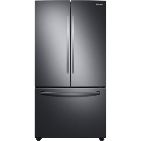  Samsung 36-inch, 28 cu.ft. Freestanding French 3-Door Refrigerator with Internal Water Dispenser RF28T5101SG/AA IMAGE 1