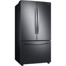 Samsung 36-inch, 28 cu.ft. Freestanding French 3-Door Refrigerator with Internal Water Dispenser RF28T5101SG/AA IMAGE 3