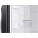  Samsung 36-inch, 28 cu.ft. Freestanding French 3-Door Refrigerator with Internal Water Dispenser RF28T5101SG/AA IMAGE 6