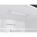  Samsung 36-inch, 28 cu.ft. Freestanding French 3-Door Refrigerator with Internal Water Dispenser RF28T5101SG/AA IMAGE 9