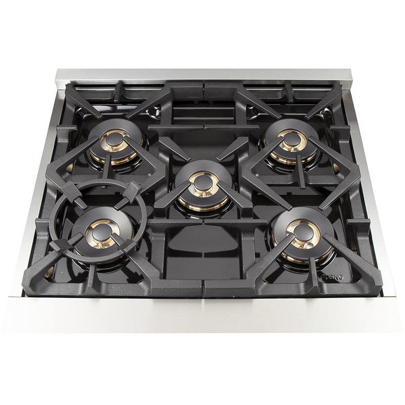  Forno Capriasca Alta Qualita 30-inch Freestanding Dual Fuel Range with Convection Technology FFSGS6187-30 IMAGE 4