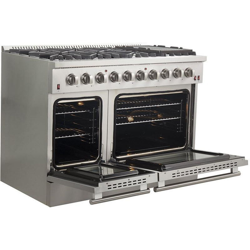  Forno Galiano Alta Qualita 48-inch Freestanding Gas Range with Convection Technology FFSGS6244-48 IMAGE 3
