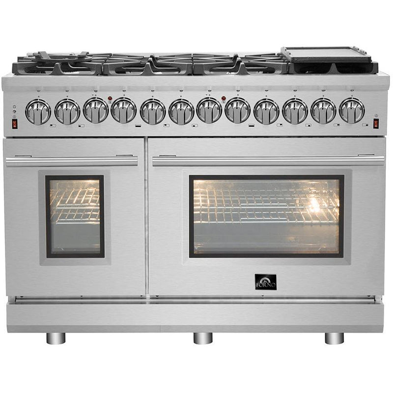  Forno Massimo 48-inch Freestanding Dual Fuel Range FFSGS6125-48 IMAGE 1