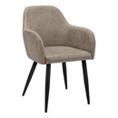 Monarch I 1194 Dining Chair - Taupe/Black IMAGE 1