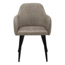 Monarch I 1194 Dining Chair - Taupe/Black IMAGE 2