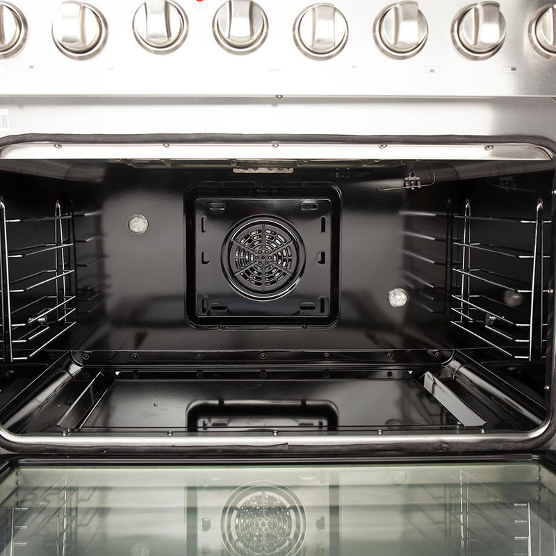  Forno Galiano Alta Qualita 36-inch Freestanding Dual Fuel Range with Convection Technology FFSGS6156-36 IMAGE 5