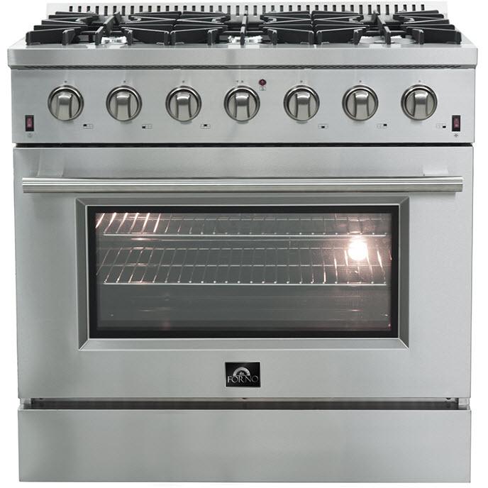  Forno Galiano Alta Qualita 36-inch Freestanding Gas Range with Convection Technology FFSGS6244-36 IMAGE 1