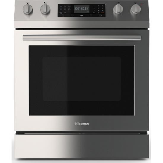 Hisense 30-inch Slide-in Electric Range with Convection Technology HER30F5CSS IMAGE 3