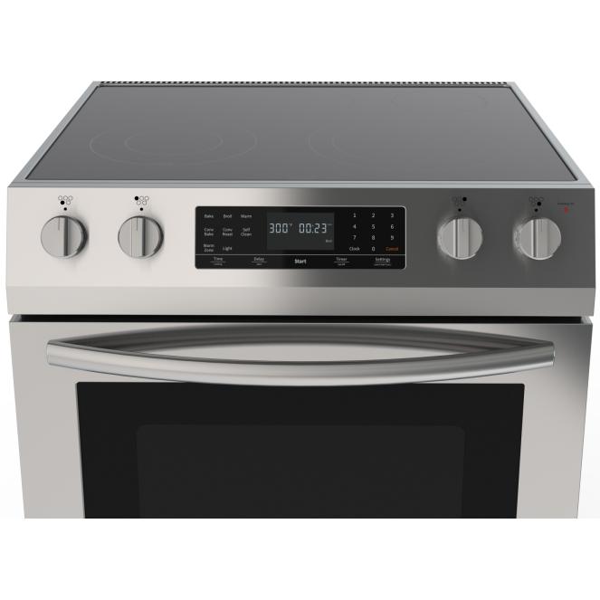 Hisense 30-inch Slide-in Electric Range with Convection Technology HER30F5CSS IMAGE 4