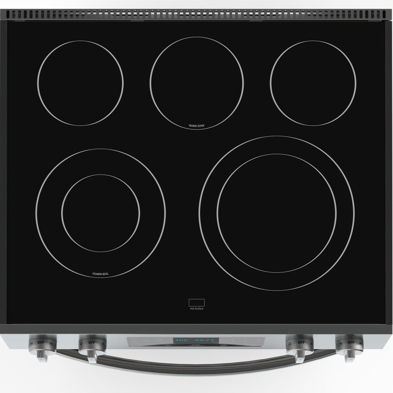 Hisense 30-inch Slide-in Electric Range with Convection Technology HER30F5CSS IMAGE 6