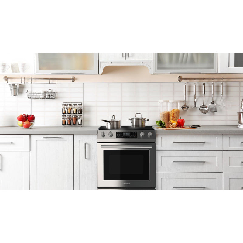 Hisense 30-inch Slide-in Electric Range with Convection Technology HER30F5CSS IMAGE 8