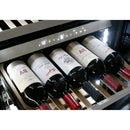  Silhouette 129-Bottle Professional Series Wine Cellar with Two Zones SPRWC140D1SS IMAGE 10