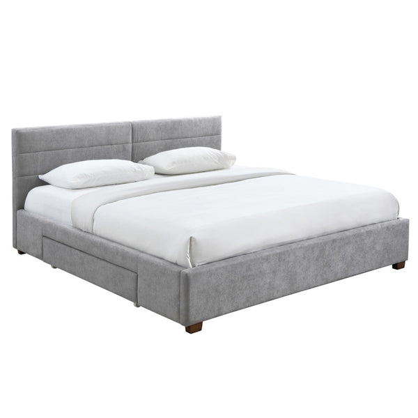 !nspire Emilio King Upholstered Platform Bed with Storage 101-633K-LG IMAGE 1