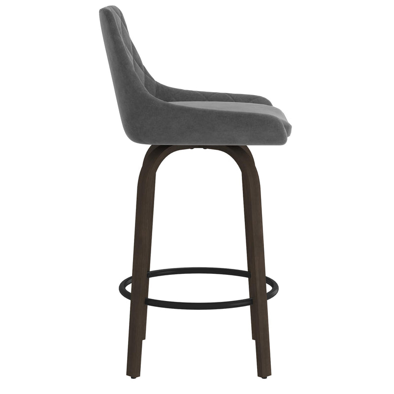 !nspire Kenzo Counter Height Stool 203-544GY IMAGE 5