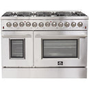  Forno Galiano Alta Qualita 48-inch Freestanding Dual Fuel Range with Convection Technology FFSGS6156-48 IMAGE 1