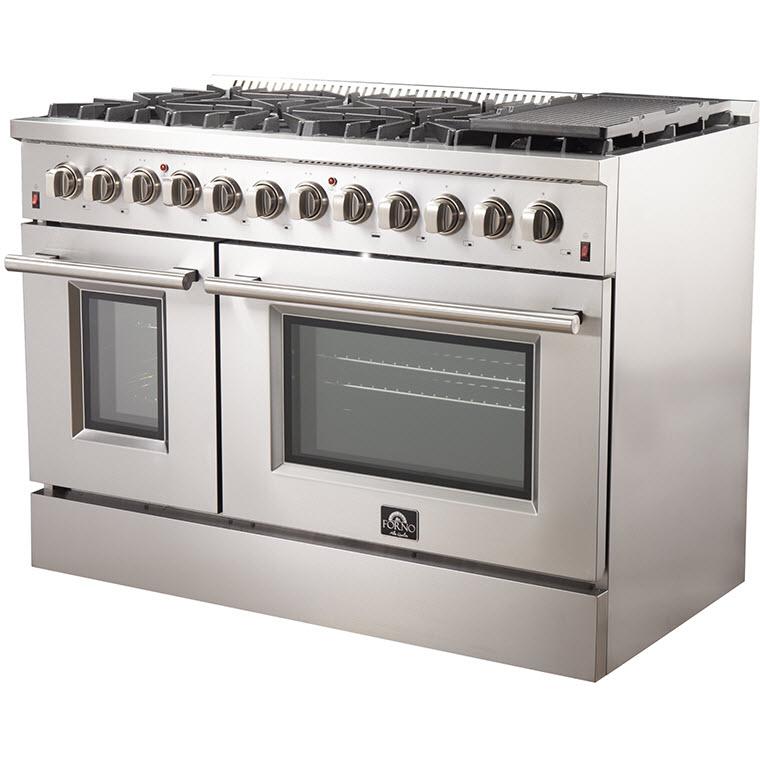  Forno Galiano Alta Qualita 48-inch Freestanding Dual Fuel Range with Convection Technology FFSGS6156-48 IMAGE 2