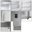  Forno 60-inch, 27.6 cu.ft. Built-in Refrigerator and Freezer Combo with LED Display FFFFD1933-60S IMAGE 10