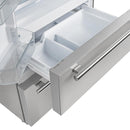  Forno 36-inch, 19.2 cu.ft. Freestanding French 4-Door with Interior Ice Maker FFRBI1820-36SB IMAGE 7