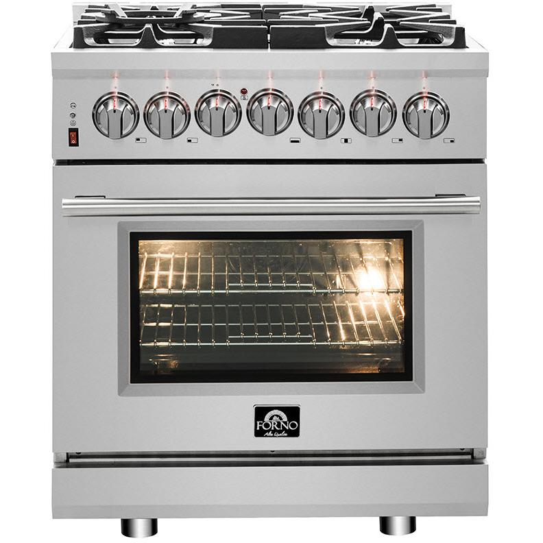  Forno 30-inch Freestanding Dual-Fuel Range with True Convection Technology FFSGS6125-30 IMAGE 1