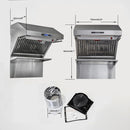 Forno 30-inch Series Alta Qualita Wall Mount Range Hood FRHWM5029-30HB IMAGE 3